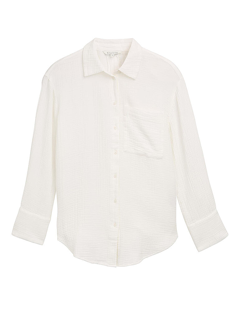 TOM TAILOR Blusenshirt  weiss   36 damen